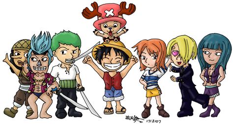 One Piece Crew For My Luffy By Louisalulu On Deviantart