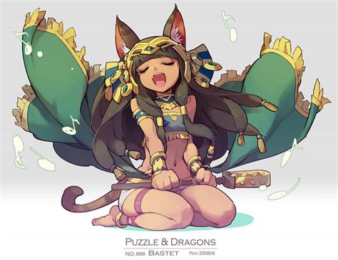 Bastet P D Puzzle Dragons Image By Nnnnoooo Zerochan Anime Image Board