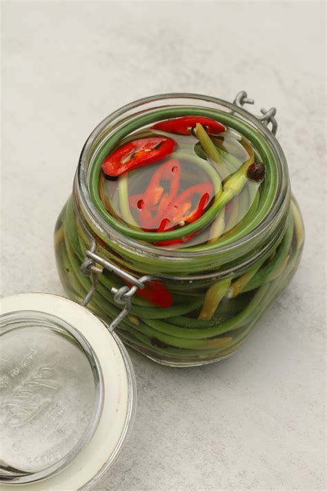 Pickled Garlic Scapes Plantyou