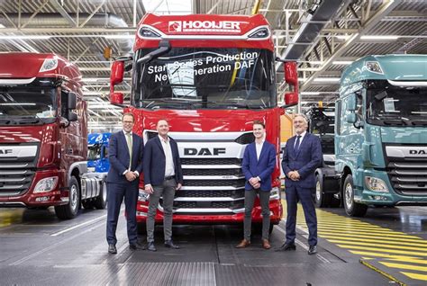 Start Serieproductie Nieuwe Generatie Daf Daf Trucks Belgiëbelgique