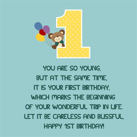 Happy First Birthdaythe Best Happy First Birthday Quotes First