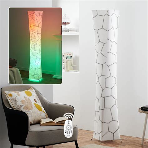 Floor Lamp Chiphy Dimmable Tall Lamp Colors Changing Led Bulbs And Levels Adjustable