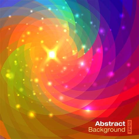 Premium Vector Abstract Circular Colorful Background Vector Illustration