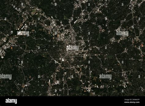 High Resolution Satellite Image Of Atlanta In Georgia Usa Contains
