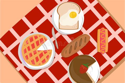 Picnic Background Vector Stock Vector Illustration Of Cover 214603406