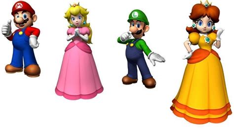 Mario Luigi Peach And Daisy Super Mario Bros Photo 32890536 Fanpop