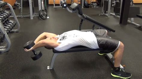 How To Dumbbell Pullovers On Bench Youtube
