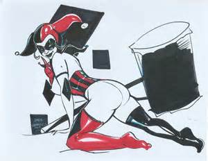 Harley Quinn Nude I In John Shepherd S Jd Noir Nudity Comic Art