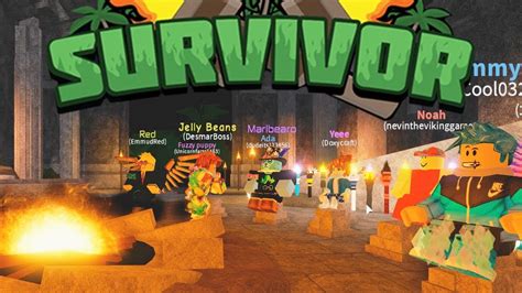 New Tribal And Camps In Roblox Survivor Full Game With Viewers Youtube
