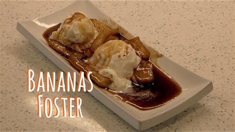 how to make bananas foster youtube
