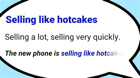 Selling Like Hotcakes Youtube