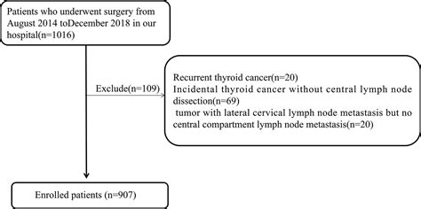 Frontiers Central Compartment Lymph Nodes Have Distinct Metastatic