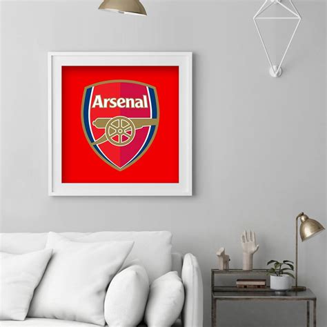 Arsenal Football Club Logo Full Round Diamond Painting 30x40cm 3030cm