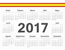 Descárgalo gratis y en gran formato Calendario 2017 para imprimir con ...