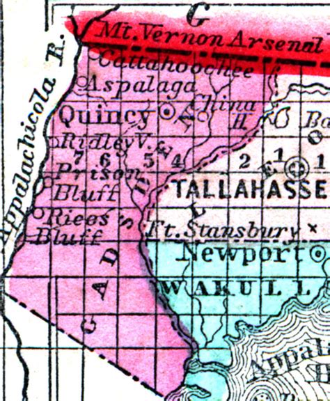 Gadsden County 1857