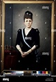 CASA REAL ESPAÑOLA. Retrato de María Cristina de Habsburgo (1858-1929 ...