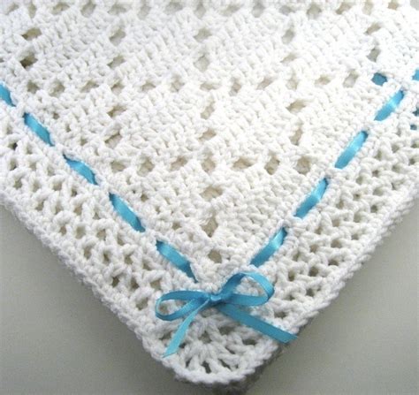 Pdf Pattern Crocheted Baby Afghan Diamond By