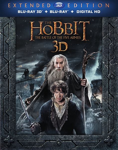The Hobbit The Battle Of The Five Armies 3d Blu Ray Extended Edition