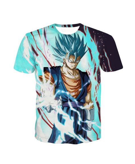 Dragon Ball Z T Shirts Mens Summer 3d Print Super Saiyajin Son Goku Vegeta Dragonball T Shirt
