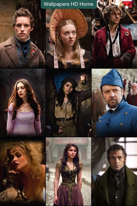 Hugh jackman, russell crowe, anne hathaway, amanda seyfried and others. Les Miserable. | Les miserables, Les miserables 2012 ...
