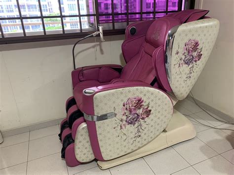 Osim Ulove 2 Limited Edition Flower Series Massage Chair Furniture