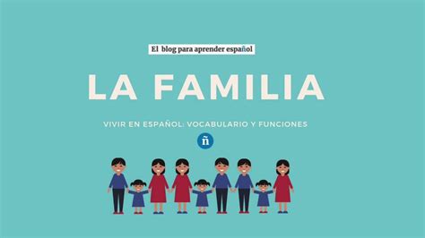 La Familia En Español ¿cómo Es Tu Familia Youtube