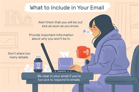 Sick Day Email Message Examples And Writing Tips