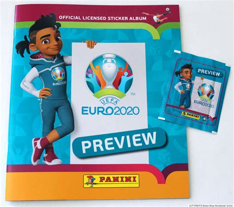 Collect and swap stickers with other fans. PANINI EM EURO 2020 Preview-ALBUM VUOTO EMPTY ALBUM ed ...