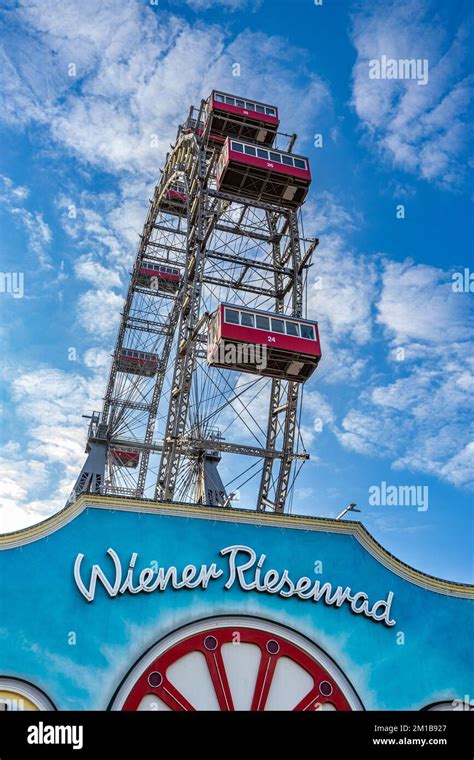 The Wiener Riesenrad Or The Viennese Giant Ferris Wheel The Ferris