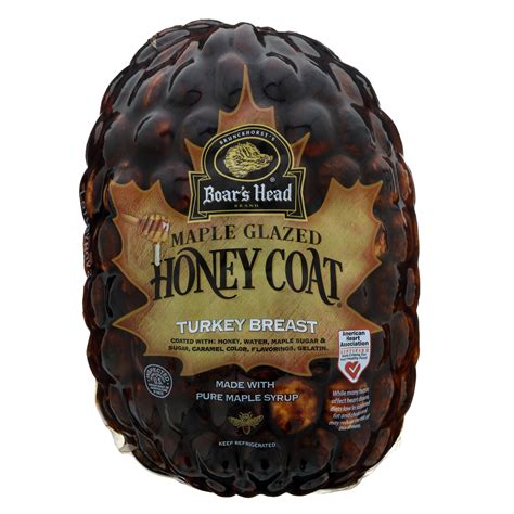 Boar S Head Maple Glazed Honey Coat Cured Turkey Breast Sliced Shop