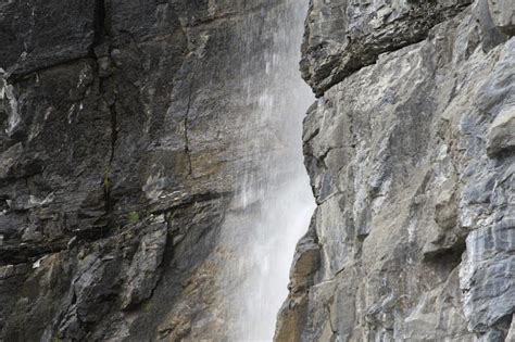 Waterfall And Limestone Vertical Geology Pics