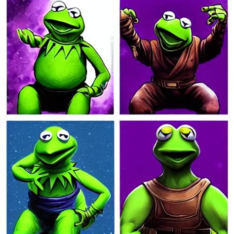 Kermit The Frog As Thanos By Ross Tran Stable Diffusion Openart