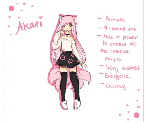 Character Reference Akari By Theartkyutie On Deviantart