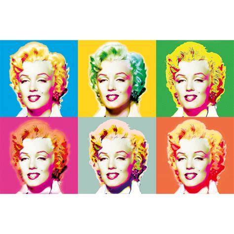 18:40 easy painting vered 5 304 просмотра. Marilyn Monroe Pop Art - Walplus - Touch of Modern