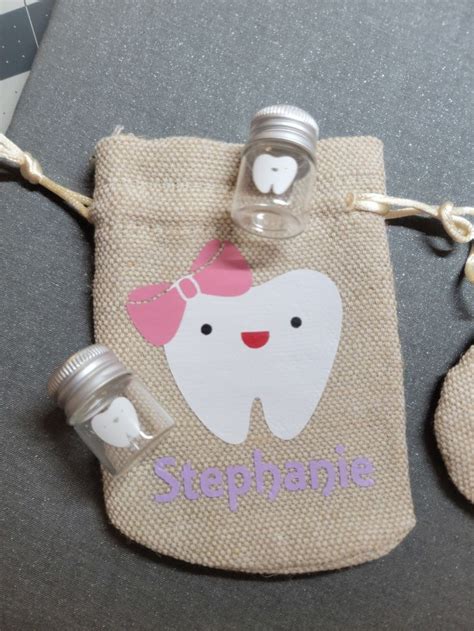 Tooth Fairy Bag Tooth Fairy Pouch Personalized Tooth Fairy Etsy