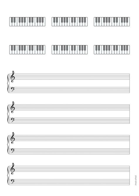 Blank Piano Chord Chart Pdf