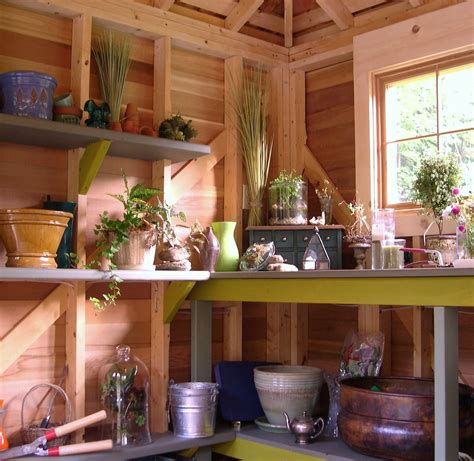 Garden Shed Interior Really Makes Me Want To Get On It And Clean Out
