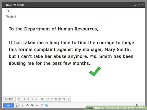 How To Respond To Rude Email At Work 13 Steps With Pictures