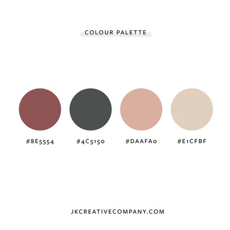 Feminine Colour Palette Feminine Color Palette Brand Colour Schemes