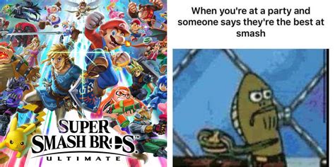 10 Hilarious Memes That Sum Up The Super Smash Bros Games