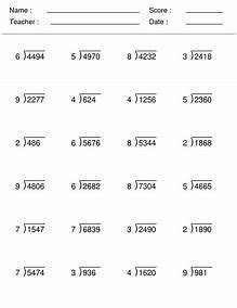 printable division worksheets grade  division worksheets basic math