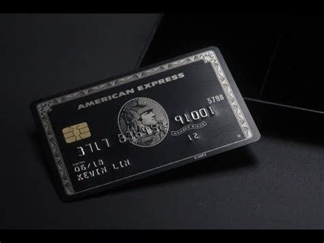 Simoniknowsimon katz here today is a nice day to review the hardest credit card to get. American Express Centurion Card (Replica) in 2019 | American express centurion, American express ...