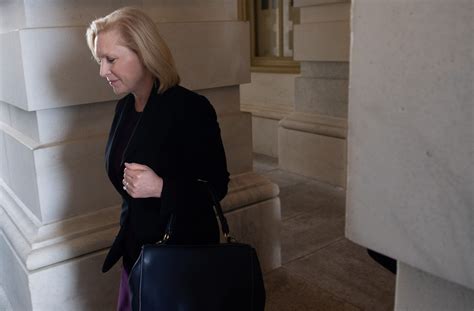 Senator Kristen Gillibrand Tells Reporters She Supports Joe Biden While Discussing Tara Reades