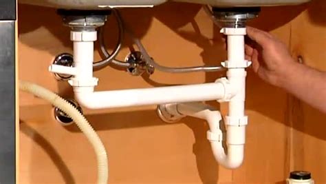 This makes sense when you consider how easy it is for rogue food particles to find their way down the drain. Video: How to Install a Sink Drainpipe | eHow