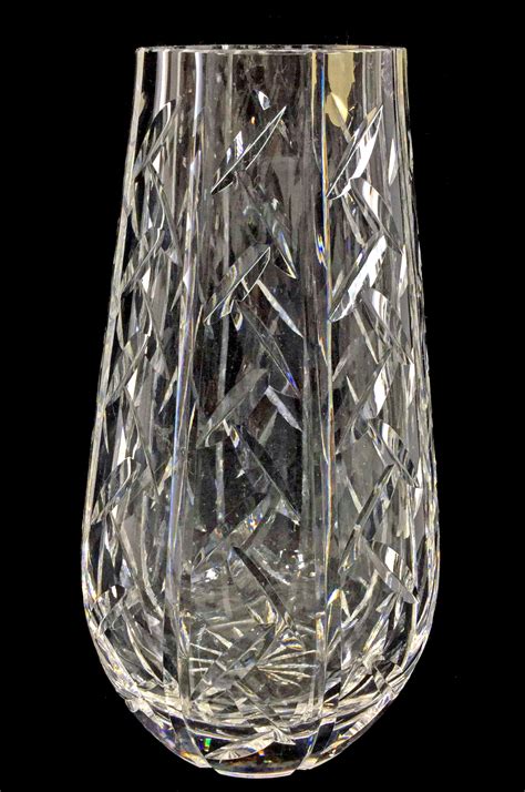 Lot Vintage Waterford Crystal Tralee Tware Vase