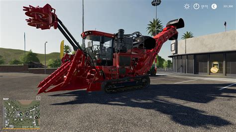 Moд Case Ih Suger Cane Harvester V10 для Farming Simulator 2019 Fs