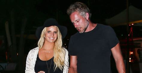 Jessica Simpson Gets Back Into Her Daisy Dukes Eric Johnson Jessica Simpson Just Jared