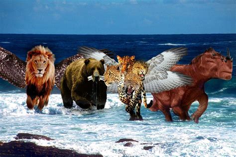 Daniels Vision Of The Four Great Beasts