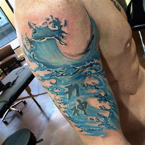 80 Water Tattoos For Men Masculine Liquid Designs