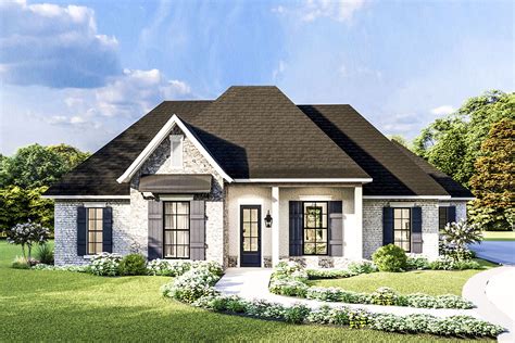 Attractive One Level Home Plan With High Ceilings 62156v Architectural Designs House Plans